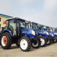 Factory Directly Supply 100HP 4WD Mini Garden Walking Agricultural Farm Tractor
